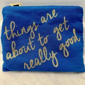 Francesca’s Collections Things Are About To Get Really Good Glittered Canvas Cos